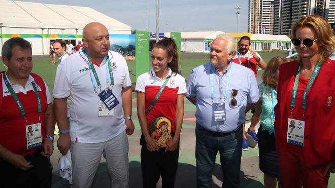 Красен Кралев с българската олимпийска делегация в Рио