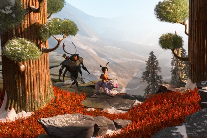 Peyzazh ot kubo i patyat na samuraya