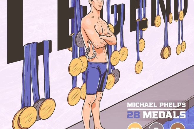 Maykal felps 28 olimpiyski medala 23 ot tyah zlatni