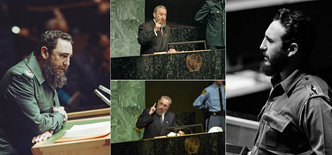 Фидел Кастро през годините