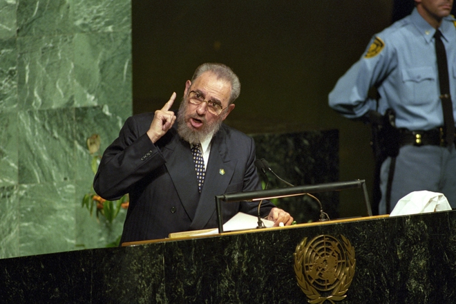 Fidel kastro prez godinite