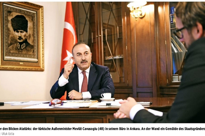 Mevlyut chavushoglu pred v bild