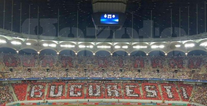 Гаврата на "Динамо" с феновете на "Стяуа"