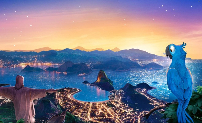 Рио де Жанейро в анимацията "Рио"