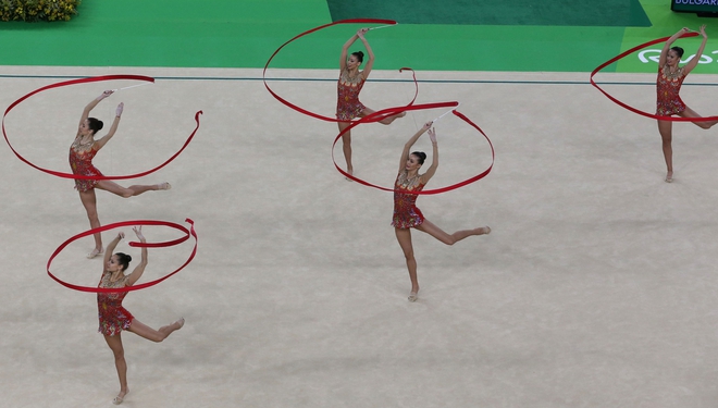 Ансамбълът с пет ленти в Рио