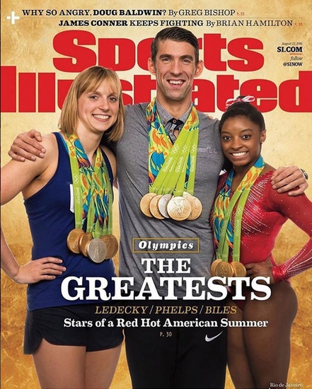 Тримата най-големи (американски) олимпийци в Рио