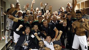 "Лудогорец" празнува влизането си в Шампионската лига