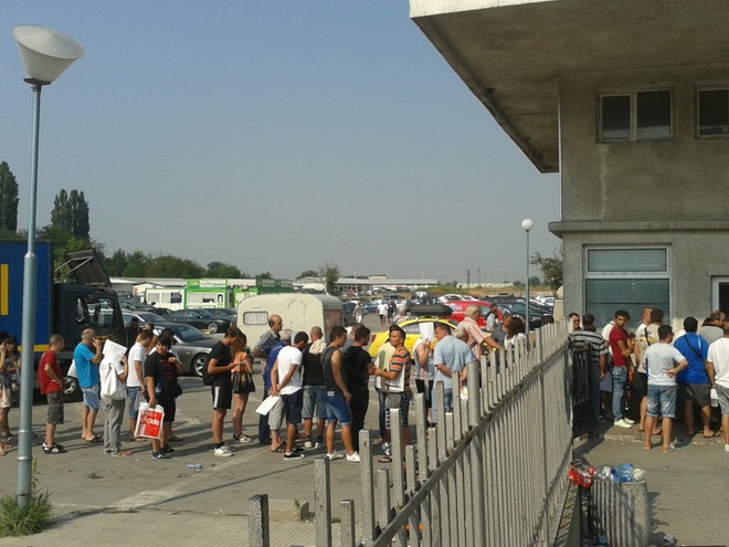 Опашка пред КАТ в Пловдив