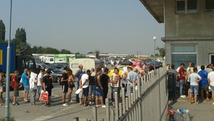 Опашка пред КАТ в Пловдив