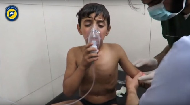 Атака с химическо оръжие над Алепо