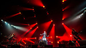 Nightwish преди концерта в "Арена Армеец"