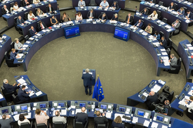 Юнкер пред Европарламента