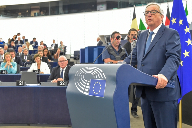 Zhan klod yunker za sastoyanieto na es 2016