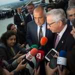 Борисов и Юнкер пред журналисти в Братислава