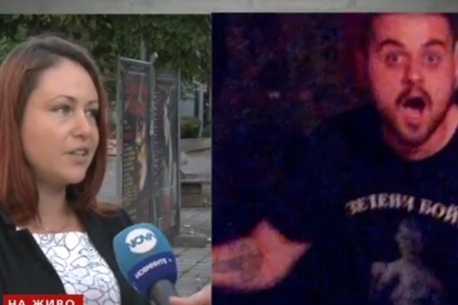 Zhurnalistkata steliana bozhidarova i futbolniyat huligan manol petrov