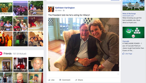 "Президентът ми каза, че ще гласува за Хилари"