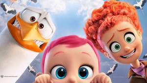 "Щъркели" - плакат