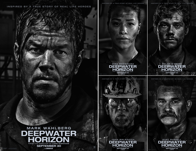 Героите на "Deepwater Horizon: Море в пламъци"