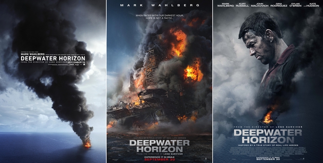 Плакати за "Deepwater Horizon: Море в пламъци"