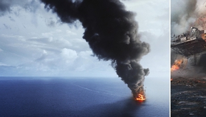 Плакати за "Deepwater Horizon: Море в пламъци"