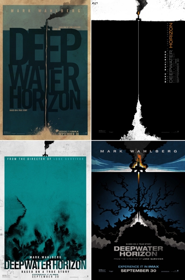 IMAX плакатите на "Deepwater Horizon: Море в пламъци"