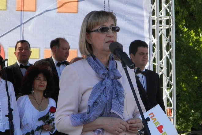 Tsetska tsacheva v pleven may 2016