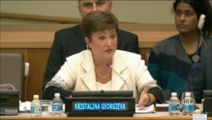 Кристалина Георгиева на първото си изслушване в ООН