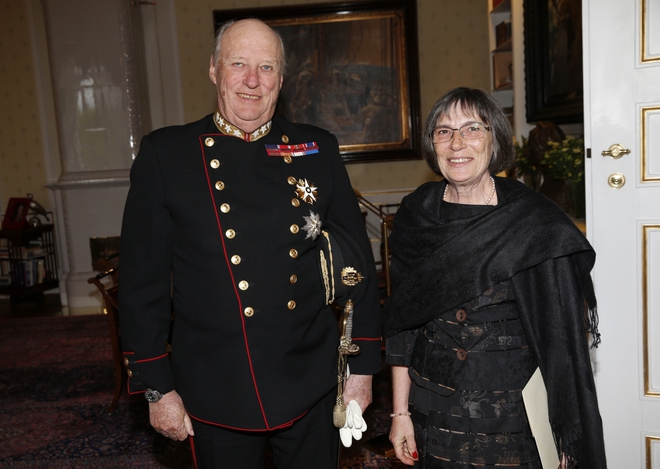 Посланик Румяна Митрева при краля на Норвегия