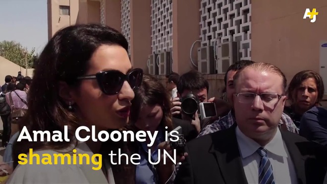 Amal Clooney Calls for Action on ISIS