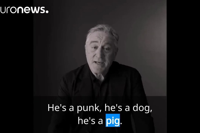 Robert de niro speaks his mind on trump