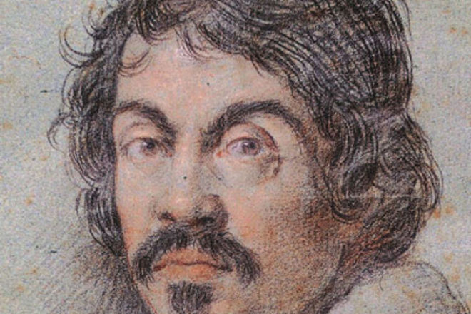 Mikelandzhelo merizi da karavadzho portret s vaglen ot otavio leoni ok 1621