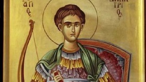 Икона на св. Димитър