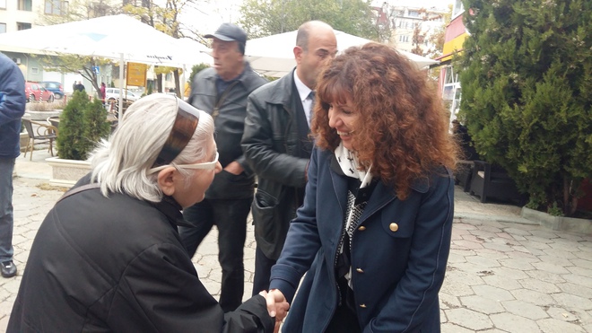 Мария Илиева се среща с граждани на "Младост"