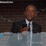Obama reads more mean tweets on Jimmy Kimmel Live