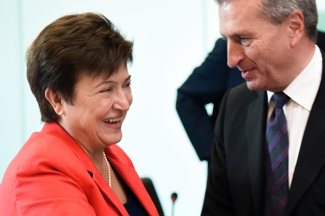 Kristalina georgieva i gyunter yotinger