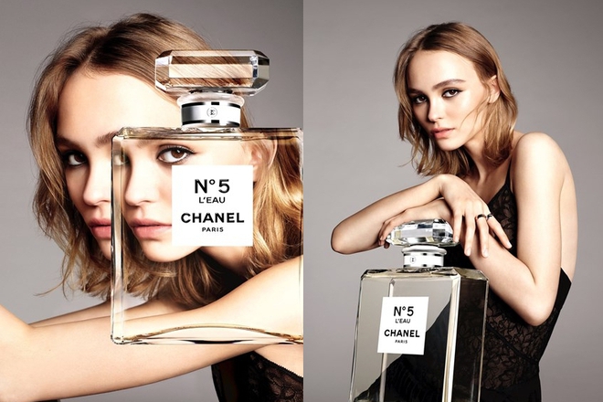 Lili rouz dep v reklama na parfyum