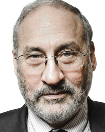 Джоузеф Стиглиц в едър план