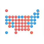 Резултатите от президентските избори в САЩ по щати