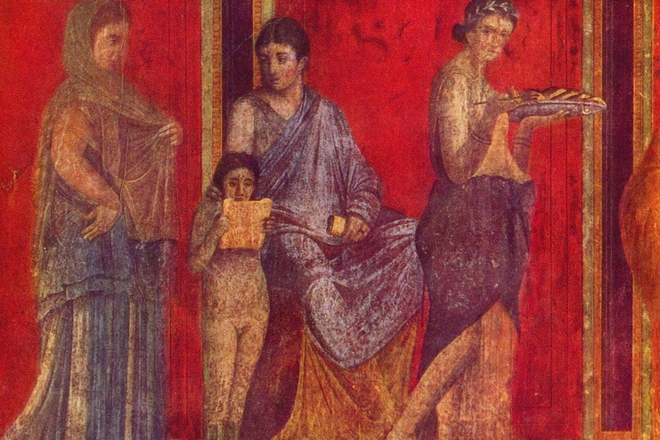Freska ot vilata na misteriite v pompey