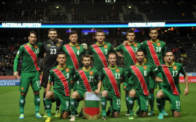 Националният ни отбор по футбол срещу Беларус