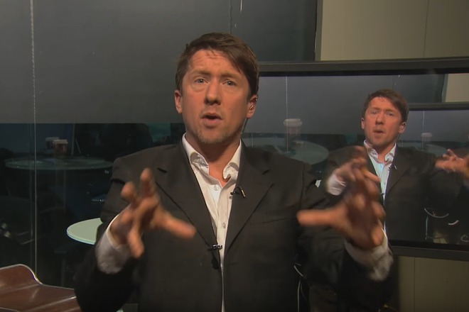 Satirikat reporter dzhonatan piy obyasnyava zashto tramp pecheli