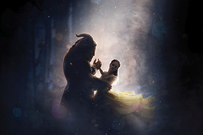  krasavitsata i zvyara bg plakat