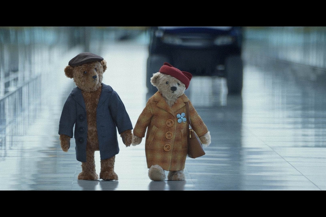 Plyushenite mecheta ot reklamata na hiytrou