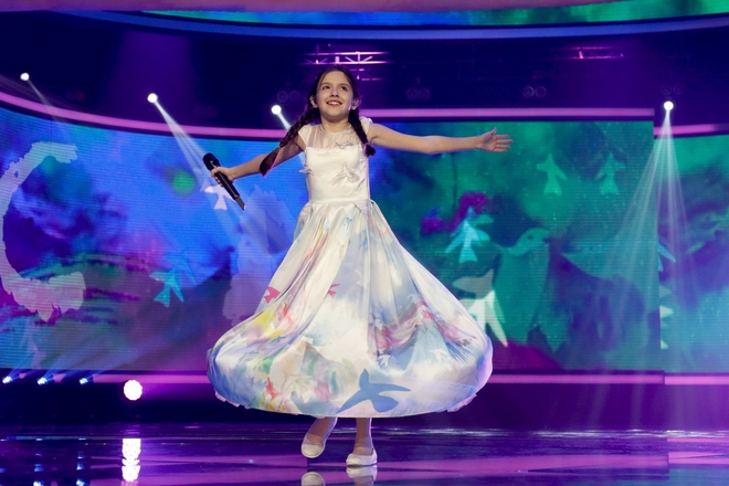 Лидия Ганева на детската Евровизия в Малта