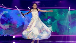 Лидия Ганева на детската Евровизия в Малта