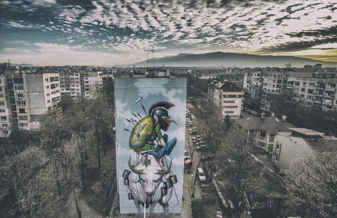 Изкуство върху панелките - Bozko