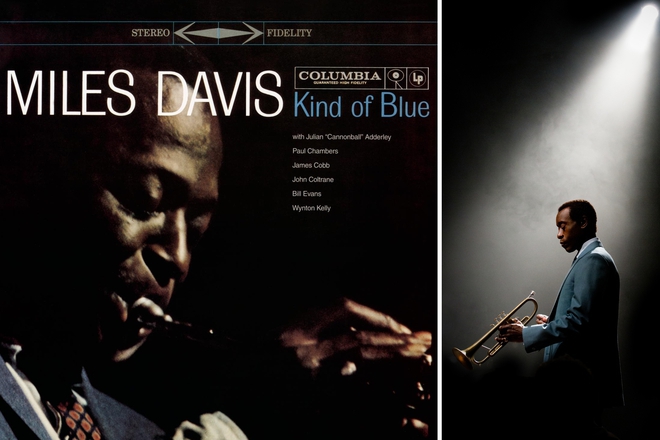 Oblozhkata na kind of blue s mayls deyvis i don chiydal v miles ahead