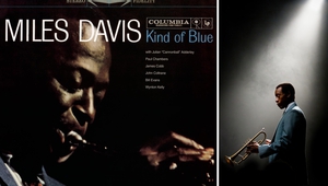 Обложката на Kind of Blue с Майлс Дейвис и Дон Чийдъл в Miles Ahead