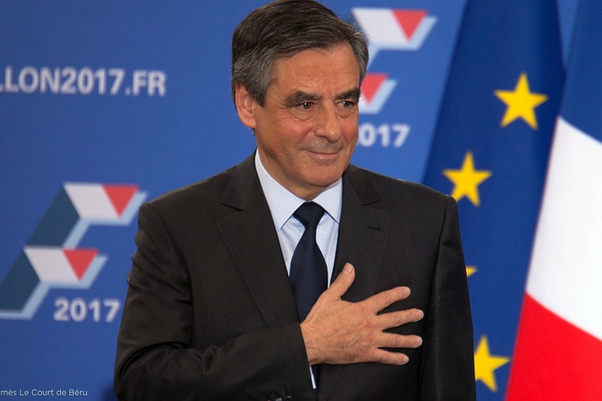 Fransoa fiyon sled pobedata v parvichnite izbori na desnitsata