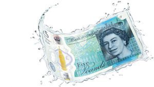Новата полимерна банкнота от 5 паунда